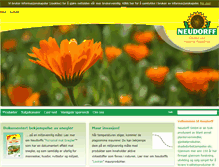Tablet Screenshot of neudorff.no